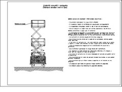 Plataforma elevadora GRAFICOS CAD SEGURIDAD